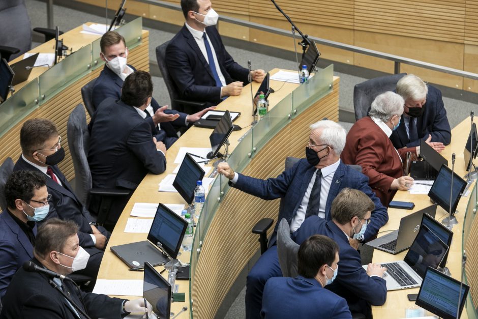 Seimas pradėjo diskusijas dėl I. Šimonytės kandidatūros į premjerus