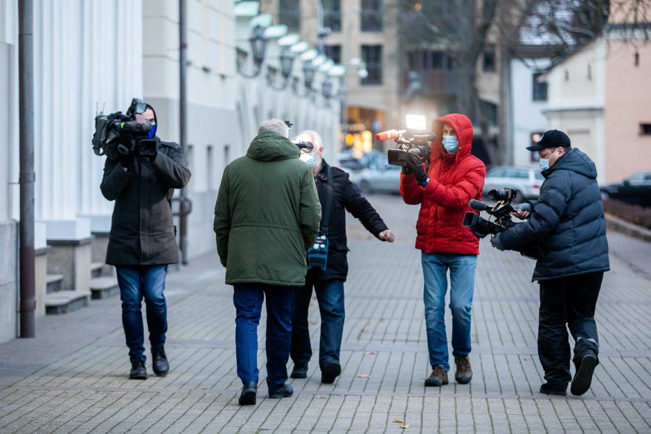 G. Nausėda susitinka su kandidatu į ministrus A. Anušausku