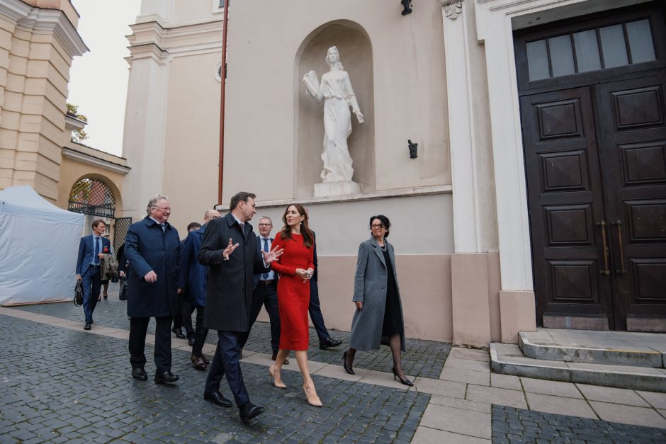 Danijos kronprincesė: Lietuvą ir Daniją sieja stiprus ryšys ir abipusė pagarba