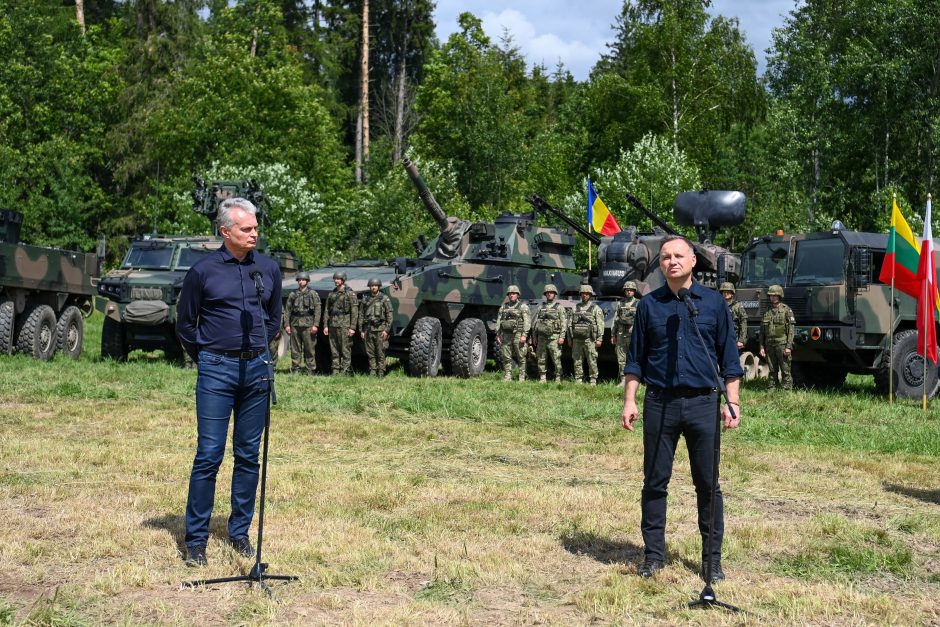 G. Nausėda susitiko su Lenkijos prezidentu