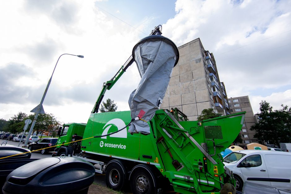 Siūlo tvirtinti konteinerių įrengimo vietas tik suderinus su gyventojais