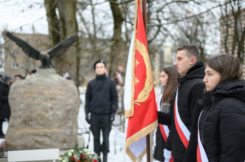 Iškilmingas S. Konarskio paminklo atidengimas