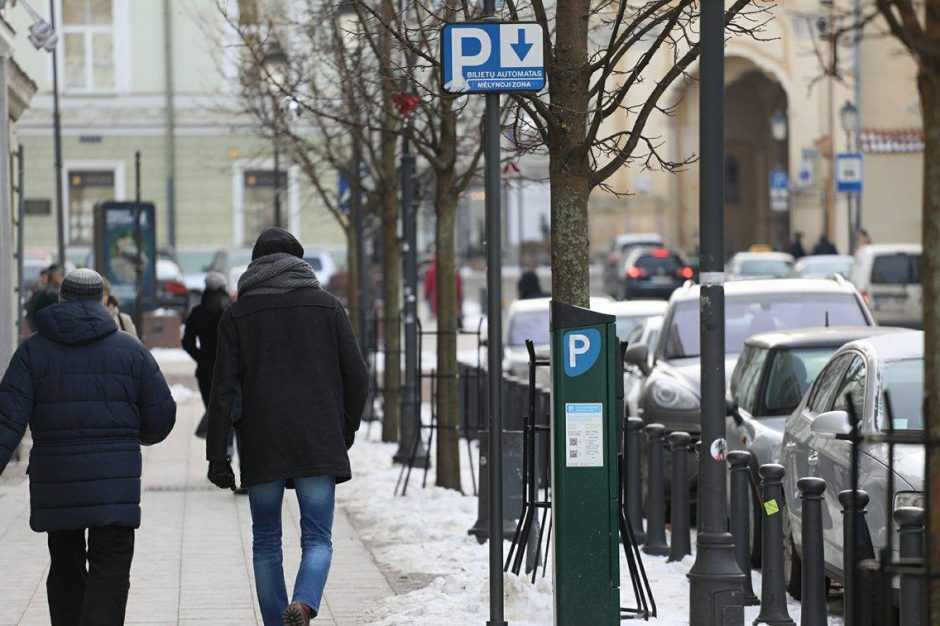 Už valandos stovėjimą sostinės senamiestyje gali tekti krapštyti 2,5 euro