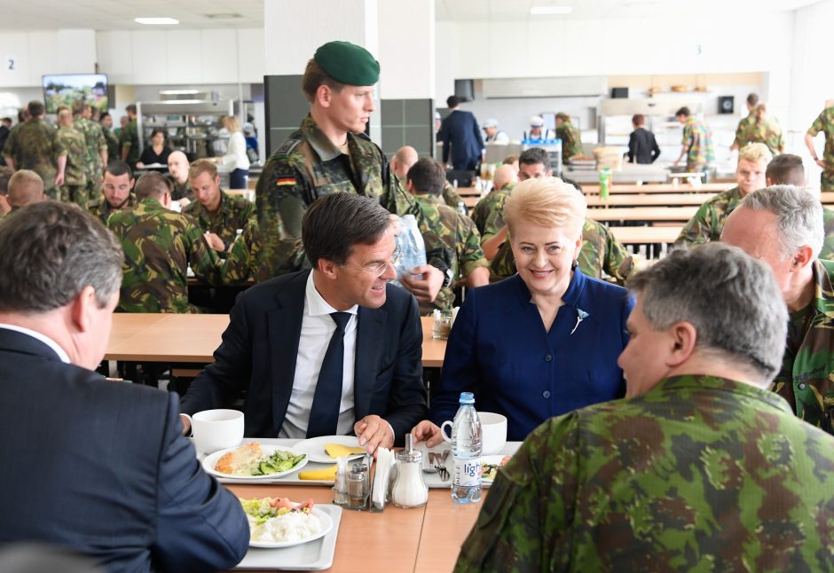 D. Grybauskaitė: NATO batalionai yra geriausia atgrasymo priemonė