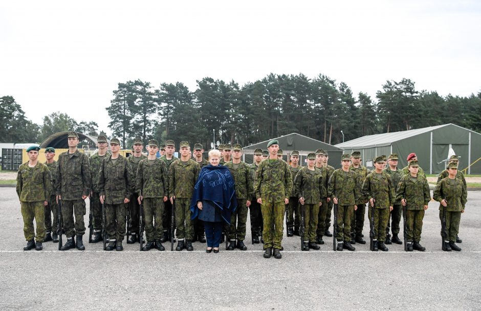 D. Grybauskaitė: Vokietijos kariai – Lietuvos saugumo garantas