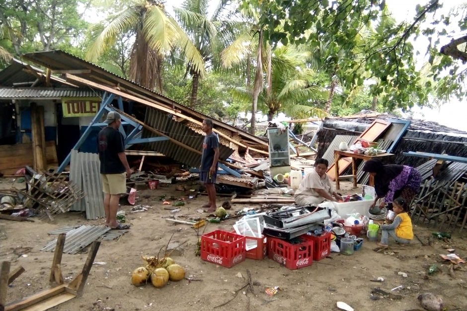 Pragaras Indonezijoje: apie pražūtingą cunamį žmonės nebuvo įspėti