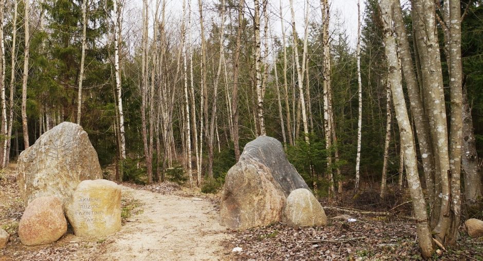 Tytuvėnų regioniniame parke – gamtos ir menininkų kūriniai iš akmens