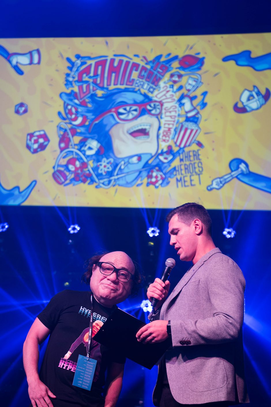 Akimirkos iš renginio „Comic Con Baltics“