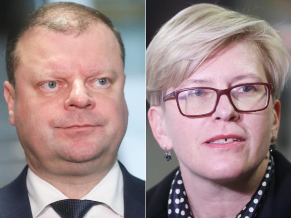 Intriga: kas prasibraus į antrą rinkimų turą – S. Skvernelis ar I. Šimonytė?