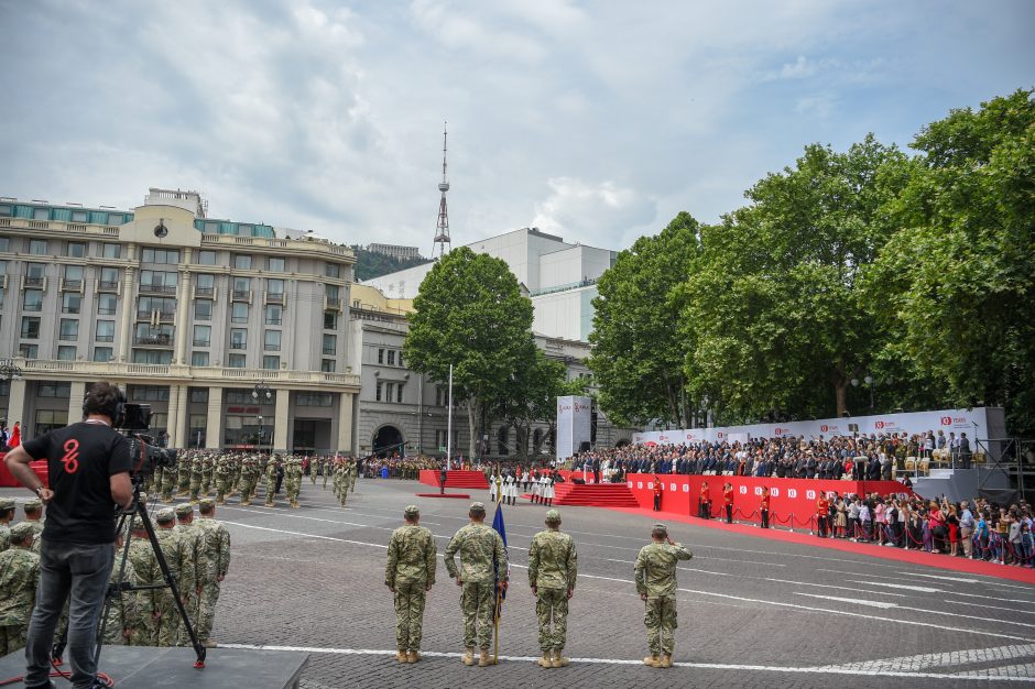 D. Grybauskaitė kartvelų kalba sveikino Sakartvelo žmones