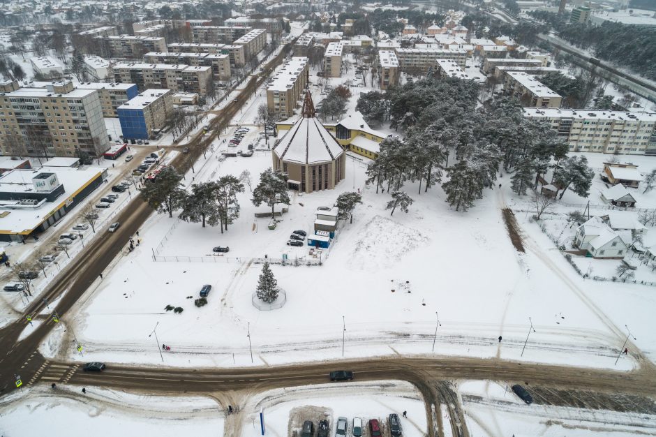 Kuriamas naujas traukos centras Grigiškėse