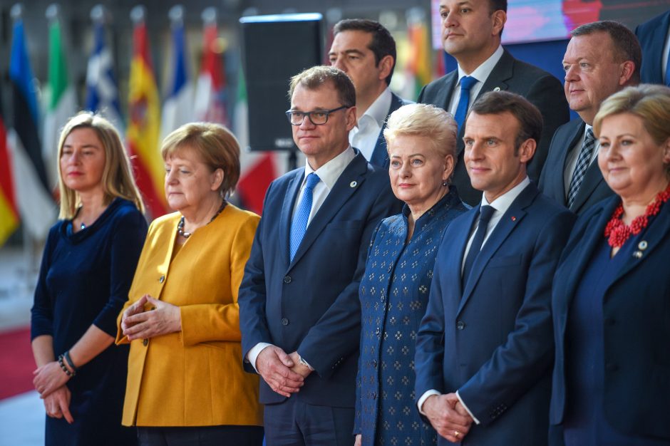 ES šalių lyderiai diskutavo globalios prekybos klausimais