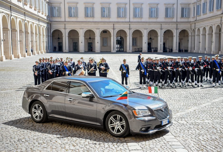 Lietuvą su Italija sieja bendri europiniai iššūkiai