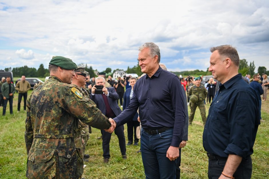 G. Nausėda susitiko su Lenkijos prezidentu