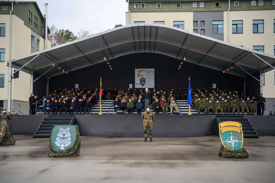 Kariuomenės vadas: papildomi vokiečių kariai leis batalionui veikti visa apimtimi