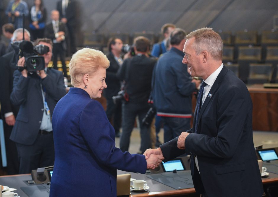 D. Grybauskaitė: D. Trumpo „pozityvioji agresija“ suveikė