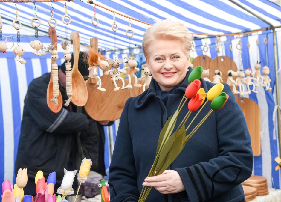 Prezidentė: Kaziuko mugė – gyva Lietuvos legenda