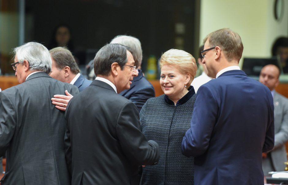 D. Grybauskaitė apie CETA: esame ne Valonijos, o biurokratijos įkaitai