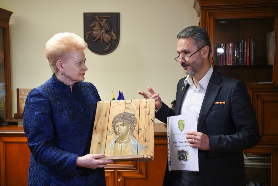 D. Grybauskaitė pagerbta išskirtiniu Ukrainos žmonių apdovanojimu