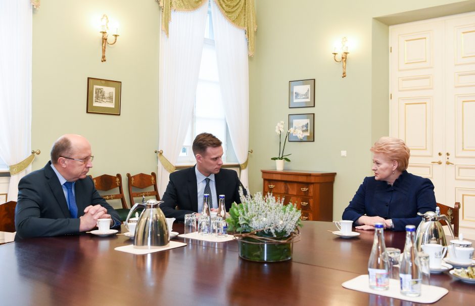 Ką D. Grybauskaitė patarė konservatoriams?