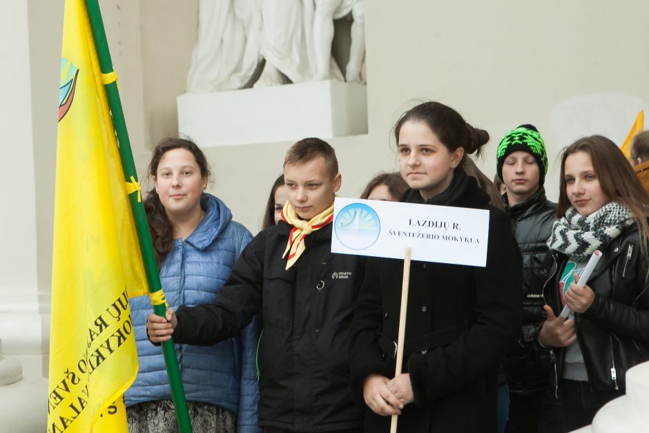 Vilniuje į sąskrydį susirinko Lietuvos valančiukai