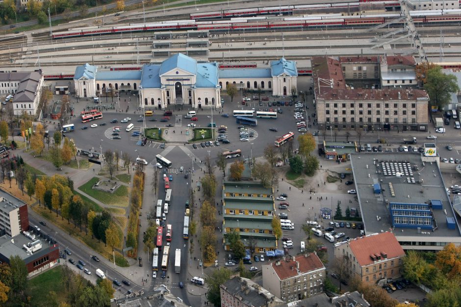 Vilniaus geležinkelio stoties rajone bręsta permainos