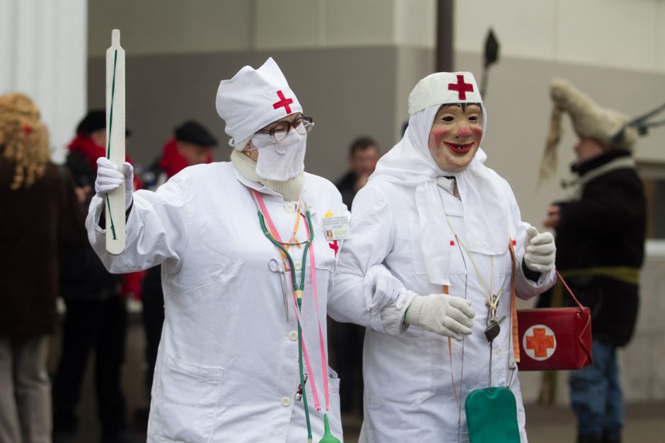 Užgavėnių šventė S. Daukanto aikštėje