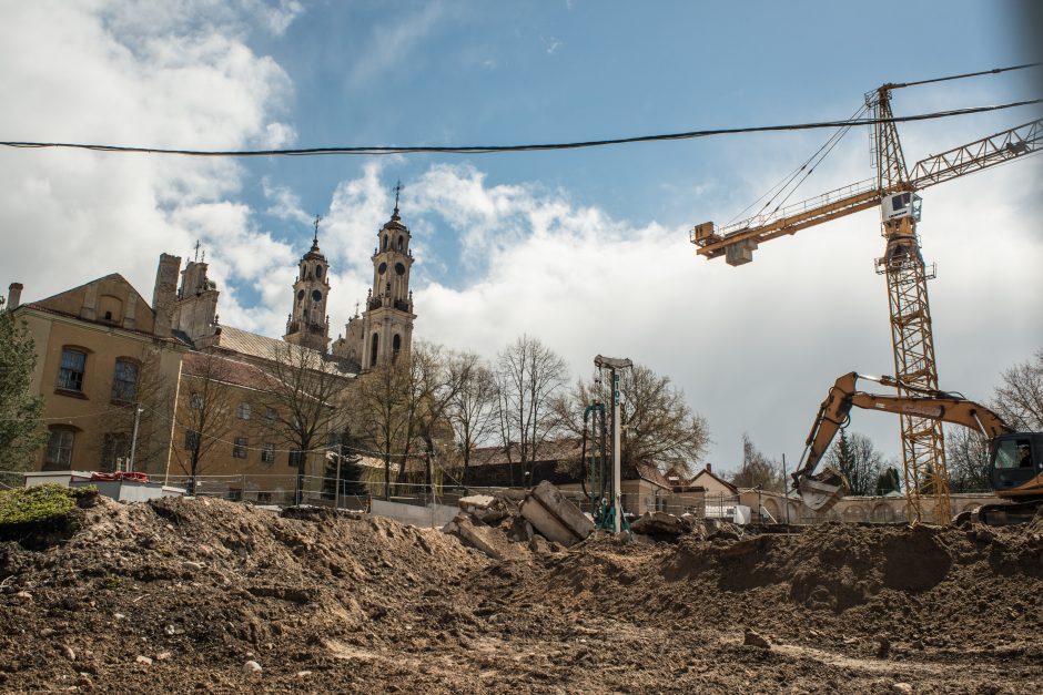 UNESCO ekspertai vertins statybas Vilniaus senamiestyje