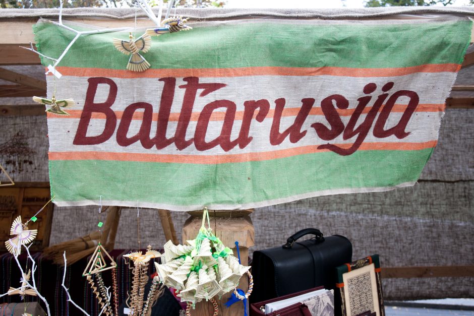 Vilniuje palaikomi protestai Baltarusijoje