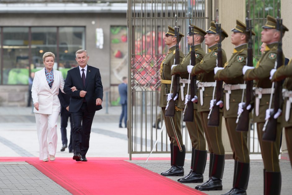 G. Nausėdos priesaikos ceremonija Seime