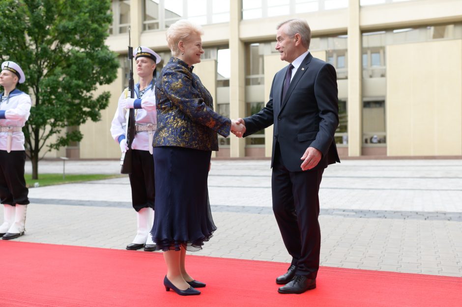 G. Nausėdos priesaikos ceremonija Seime