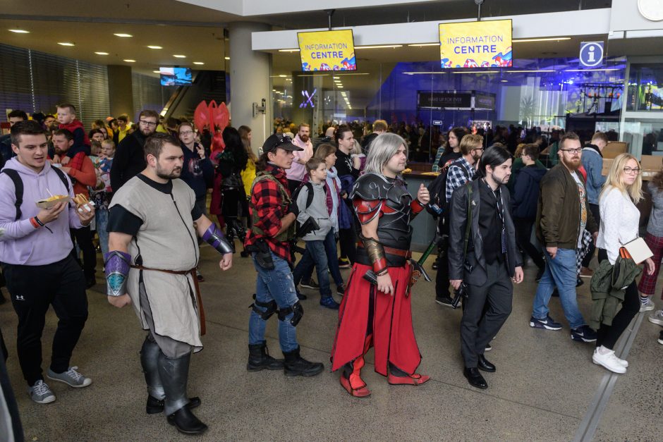 Akimirkos iš renginio „Comic Con Baltics“