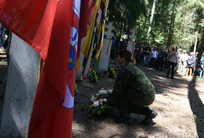 Šimtai žmonių pagerbė Aukštaitijos partizanus