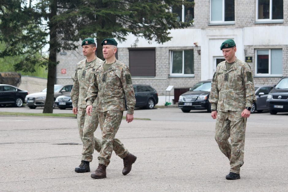 Karių išlydėtuvės į tarptautines misijas ir operacijas