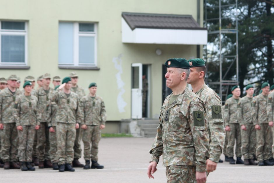 Karių išlydėtuvės į tarptautines misijas ir operacijas