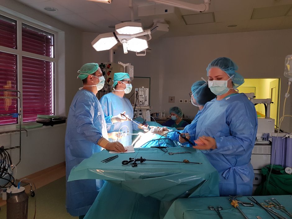 Santaros klinikose atlikta šimtoji inksto transplantacija mažai mergaitei