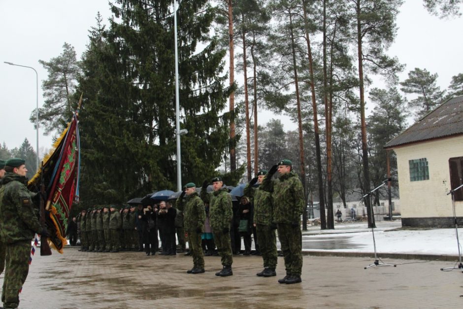 Kęstučio batalionui vadovaus V. Andreika