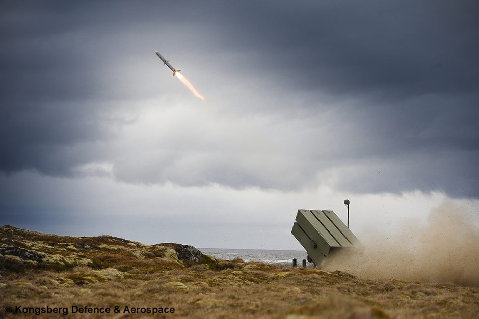 Lietuva iš Norvegijos perka NASAMS kovinių ir mokomųjų raketų