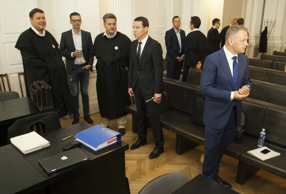 „MG Baltic“ korupcijos bylos posėdis