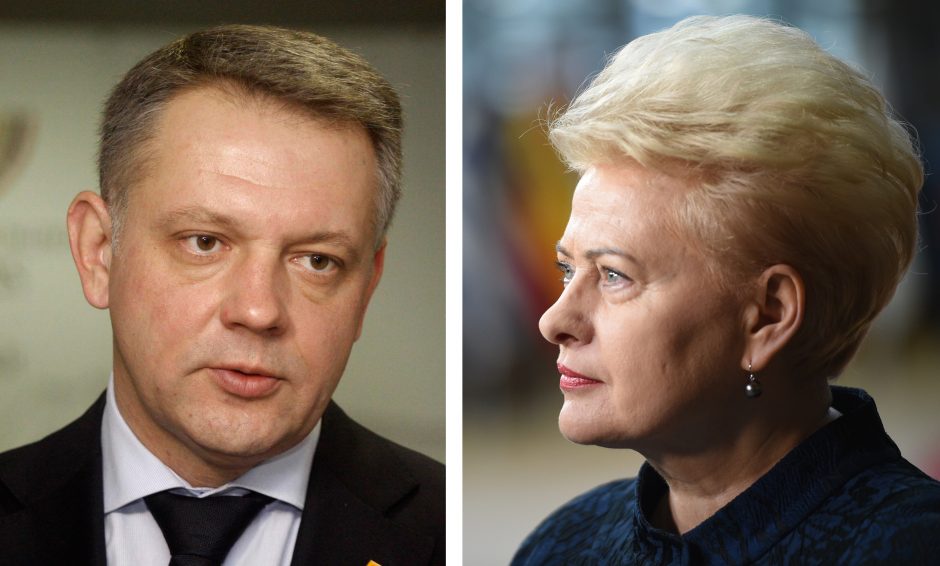 M. Lingė: prezidentė neturėjo informacijos apie „MG Baltic“ įtaką E. Masiuliui