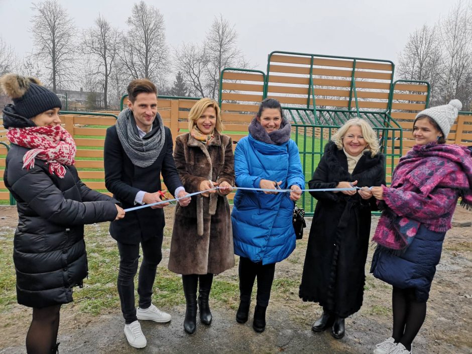 Naujojoje Vilnioje – nauja mažojo futbolo aikštelė