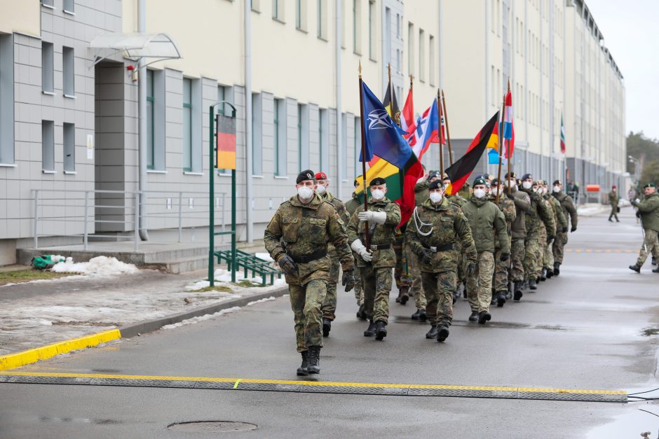 Kariuomenės vadas: papildomi vokiečių kariai leis batalionui veikti visa apimtimi