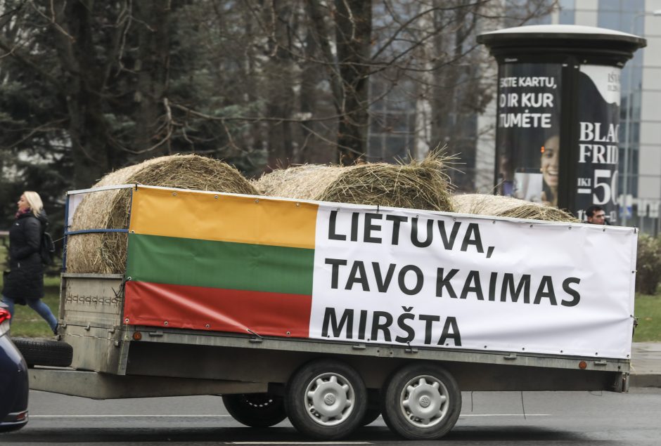 Lietuvoje – ūkininkų protestas