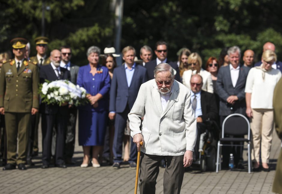 G. Nausėda Medininkuose: iššūkis, kurį privalome atlaikyti – Minsko režimas, ne migrantai