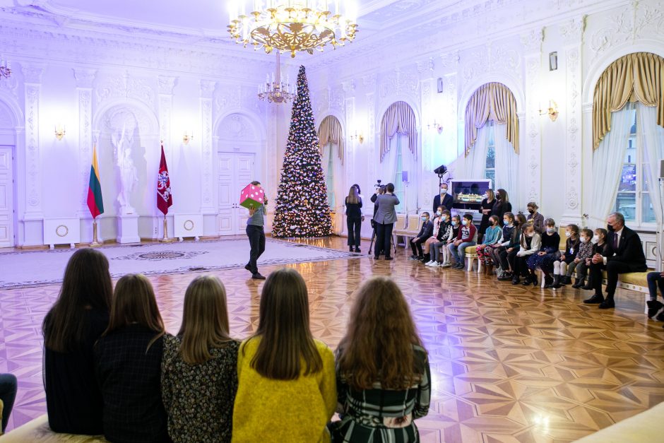 Prezidentūros Kalėdų eglutės įžiebimas