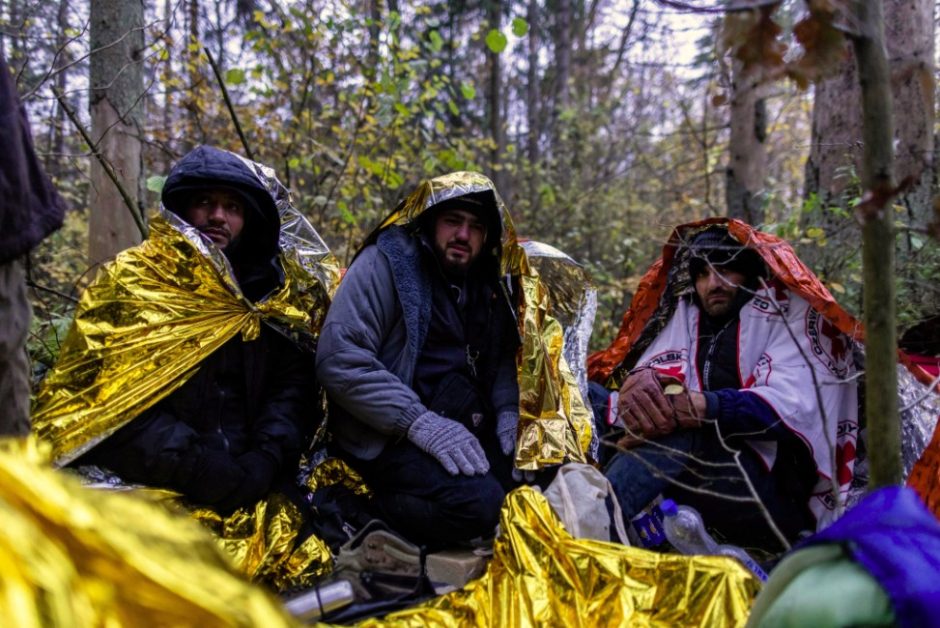 Apgręžiamiems migrantams bus dalijami humanitariniai paketai