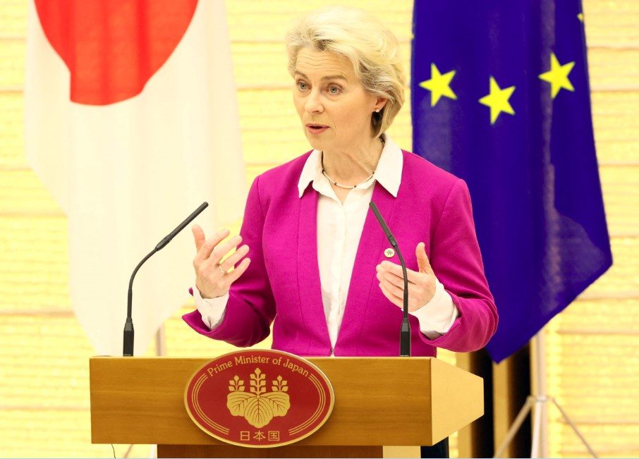 U. von der Leyen: Rusija kelia didžiausią tiesioginę grėsmę tarptautinei tvarkai