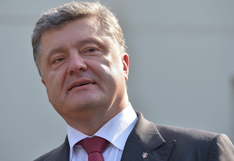 P. Porošenka suteikė Ukrainos didvyrių vardą „Dangiškajai šimtinei“