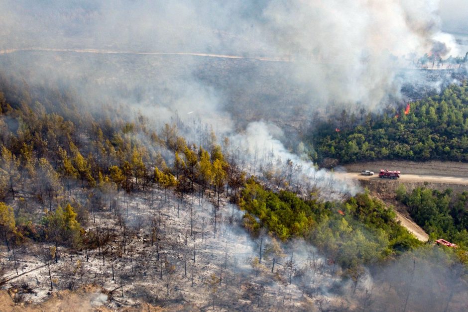 Turkiją siaubia gaisrai