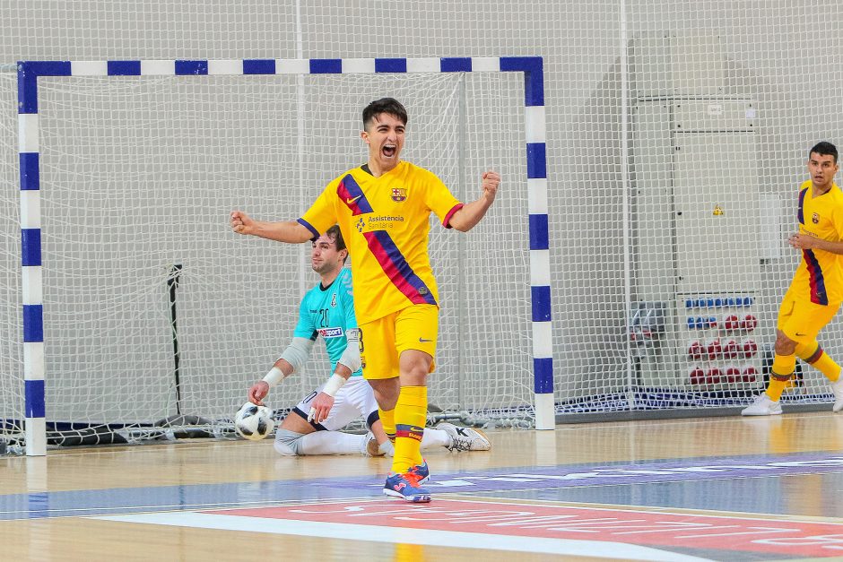 Futsalas: „Vytis“ – „Barcelona“ 0:8